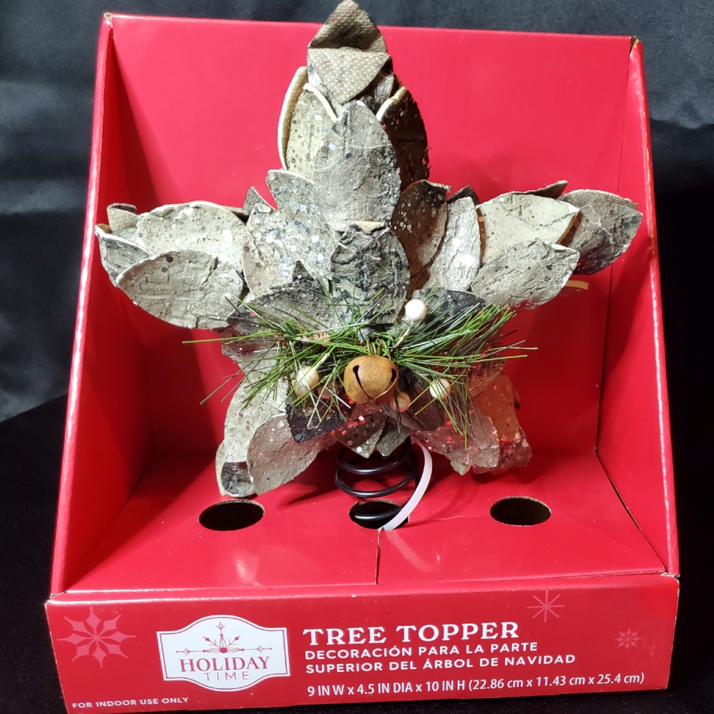 Holiday Time Tree Topper - Picture 2 of 3